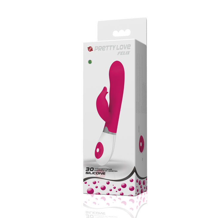 PRETTY LOVE - VIBRATEUR FLIRTATION AVEC STIMULATEUR FELIX