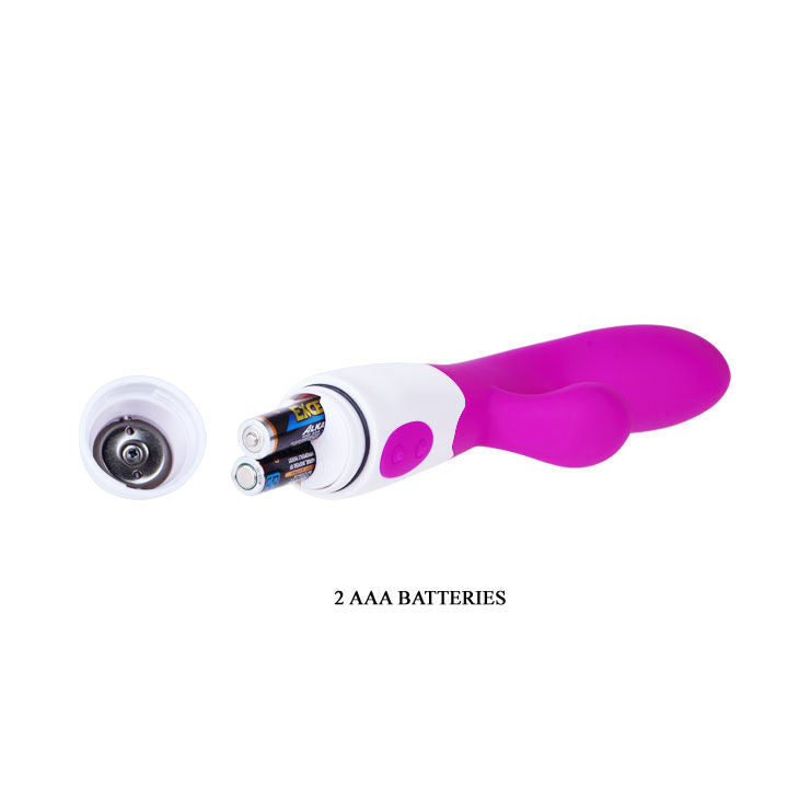 PRETTY LOVE - VIBRATEUR FLIRTATION ALVIS AVEC STIMULATEUR DE CLITORIS