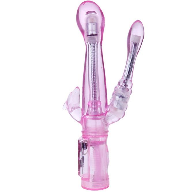 BAILE - VIBRATEUR SOUPLE AVEC STIMULATEUR ANAL