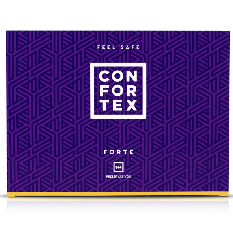 CONFORTEX - NATURE FORTE CONDOMS 144 UNITÉS