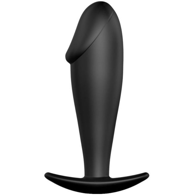 PRETTY LOVE - PLUG ANAL FORME DE PÉNIS EN SILICONE NOIR