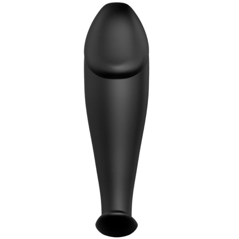 PRETTY LOVE - PLUG ANAL EN SILICONE FORME PÉNIS ET 12 MODES DE VIBRATION NOIR