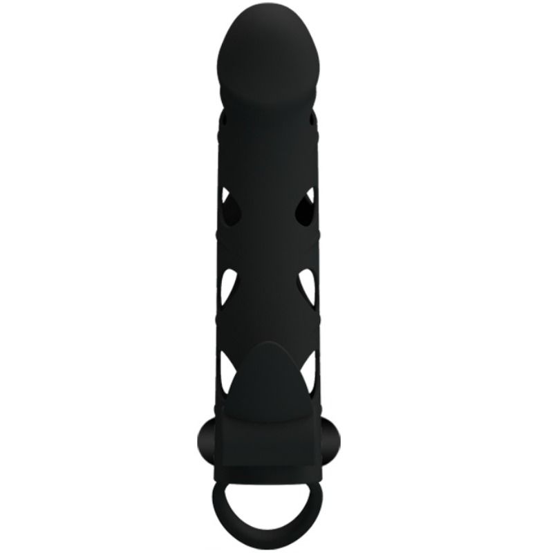 PRETTY LOVE - HOUSSE EN SILICONE AVEC VIBRATION 15,2 CM