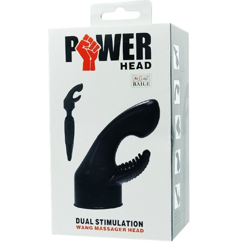 BAILE - POWER HEAD TÊTE INTERCAMBIABLE POUR MASSEURSTIMULATION DU POINT GY ET CLITORIS