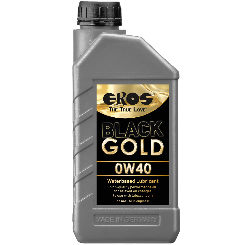 EROS - BASE D'EAU LUBRIFIANTE NOIR OR 0W40 1000 ML