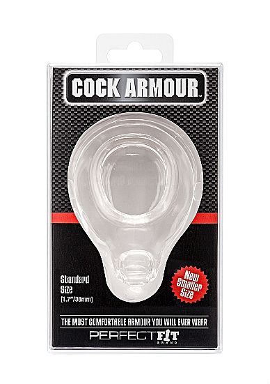 MARQUE PERFECT FIT - COCK ARMOUR REGULAR TRANSPARENT