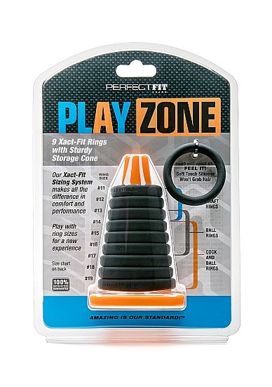 MARQUE PERFECT FIT - KIT ZONE DE JEU 9 ANNEAUX XACT AVEC CÔNE