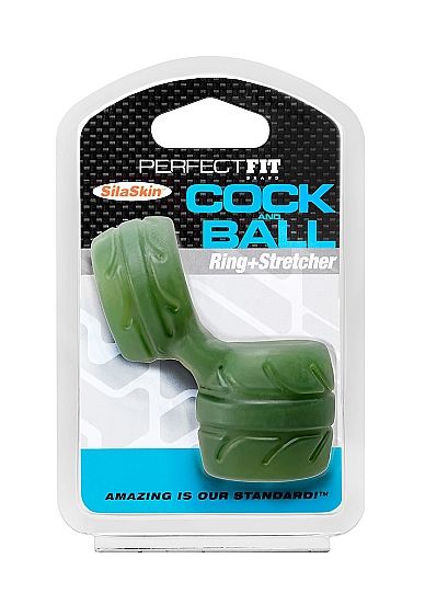 MARQUE PERFECT FIT - SILASKIN COCK & BALL VERT