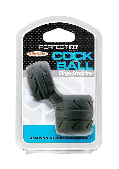 MARQUE PERFECT FIT - SILASKIN COCK &amp; BALL NOIR