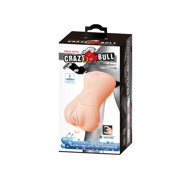 CRAZY BULL - MASTURBADOR PIEL DE AGUA VAGINA MODELO 4