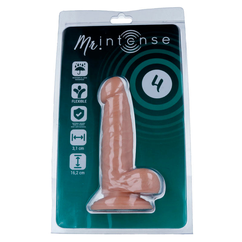 MR INTENSE - 4 PÉNIS RÉALISTE 16.2 CM -O- 3.1 CM