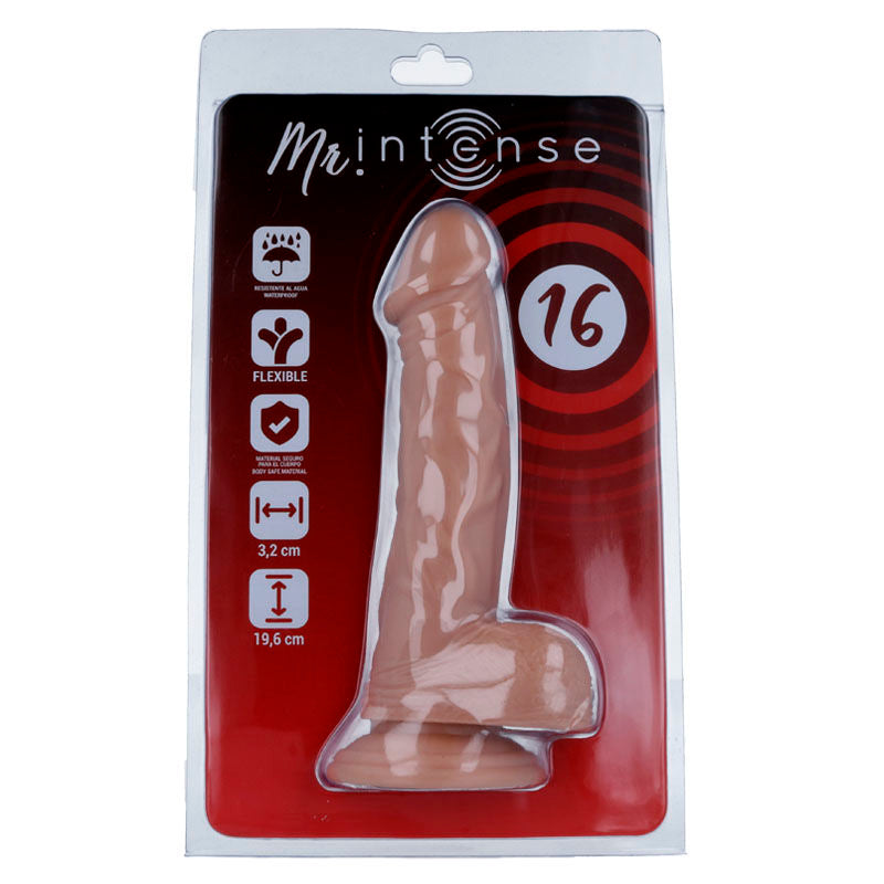 MR INTENSE - 16 PÉNIS RÉALISTE 19.6 CM -O- 3.2 CM