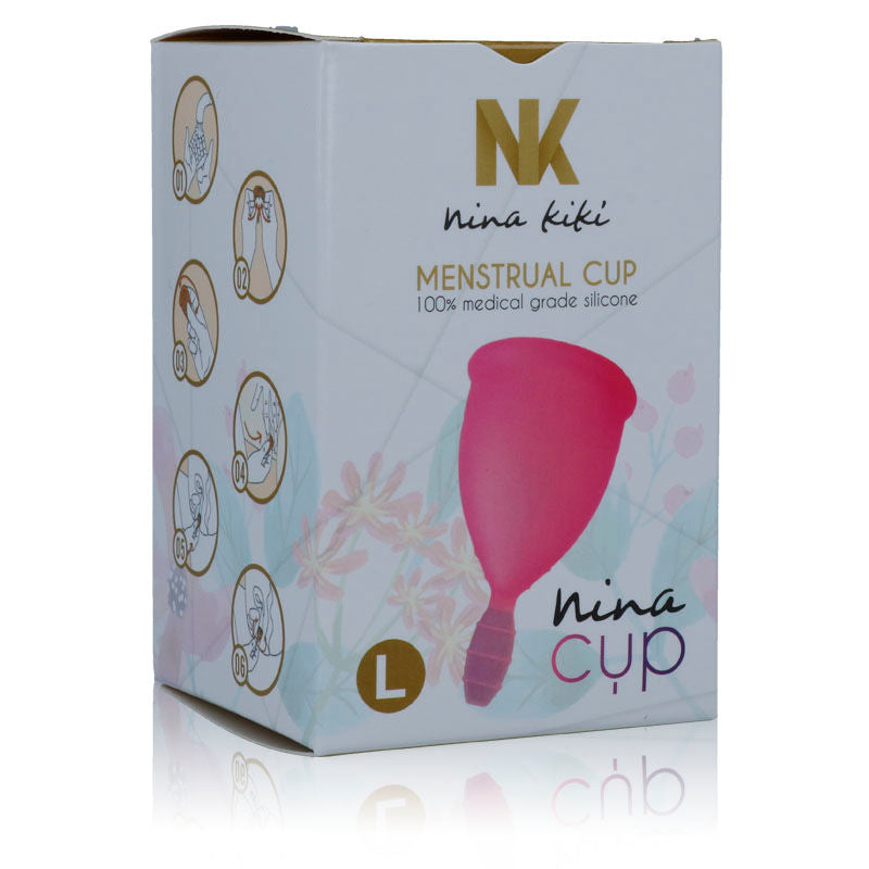 NINA KIKÍ - COUPE MENSTRUELLE ROSE - TAILLE L