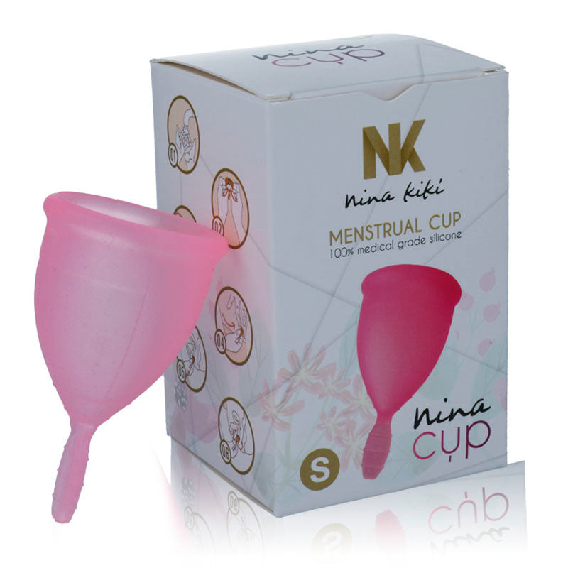 NINA KIKÍ - COUPE MENSTRUELLE ROSE - TAILLE S