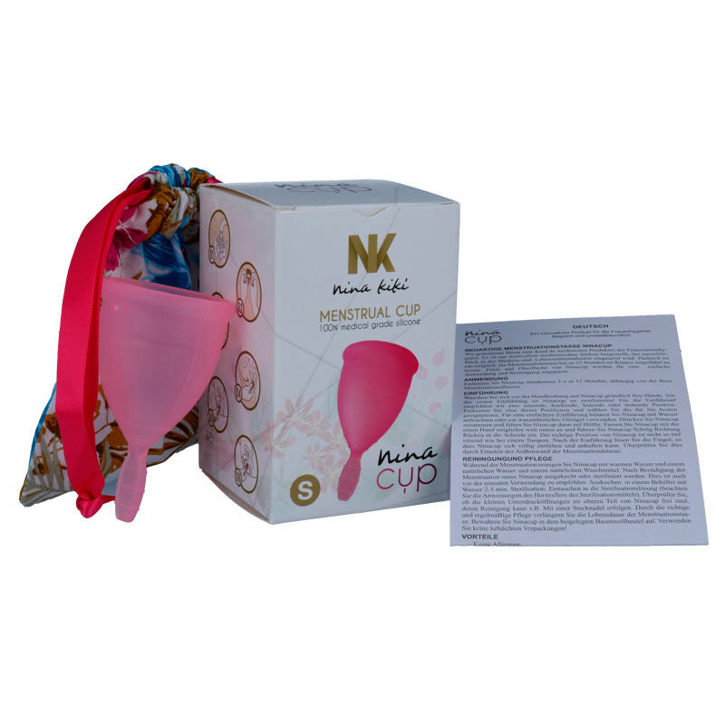 NINA KIKÍ - COUPE MENSTRUELLE ROSE - TAILLE S