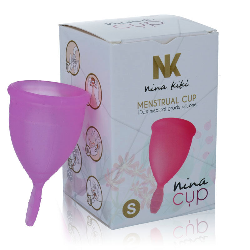 NINA KIKÍ - COUPE MENSTRUELLE VIOLET - TAILLE S