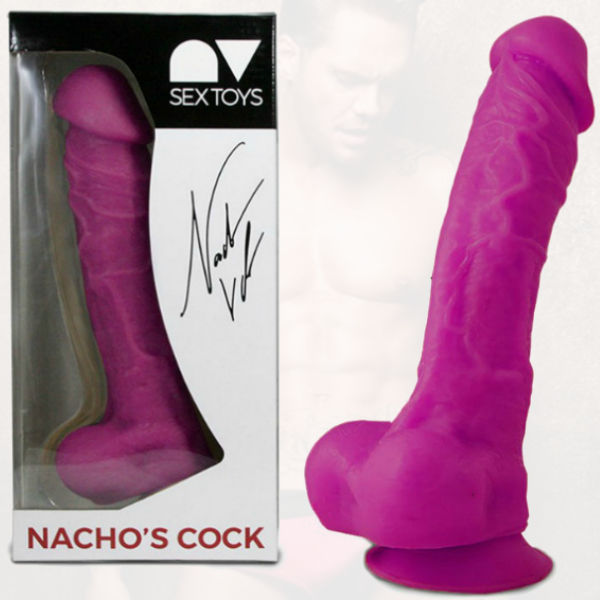 NACHO VIDAL - RÉPLIQUE DE PÉNIS NACHO VIDAL 24CM ROSE