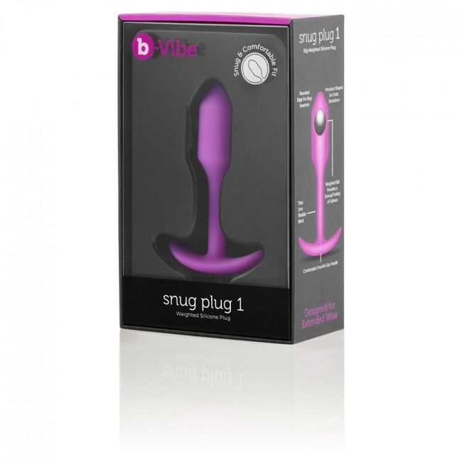 B-VIBE - Plug anal SNUG 1 rose