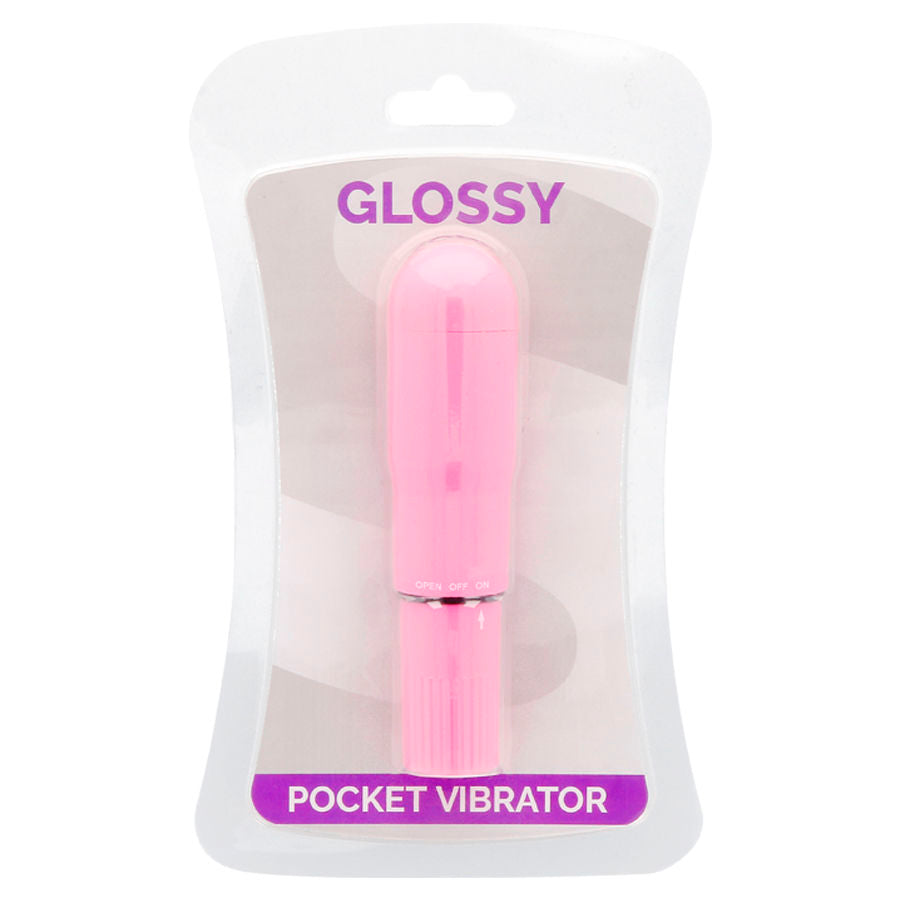 GLOSSY - VIBRATEUR DE POCHE DEEP ROSE