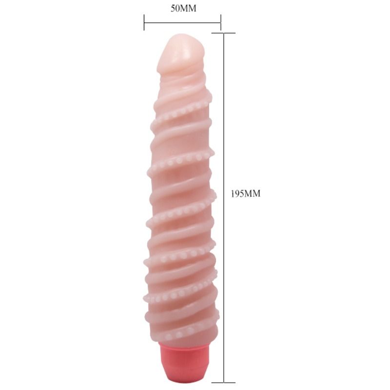 BAILE - VIBRATEUR SPIRALE SENSUELLE FLEXI VIBE 19.5 CM