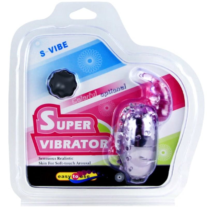 BAILE - SUPER VIBRATEUR OEUF VIBRANT AVEC STIMULATEUR