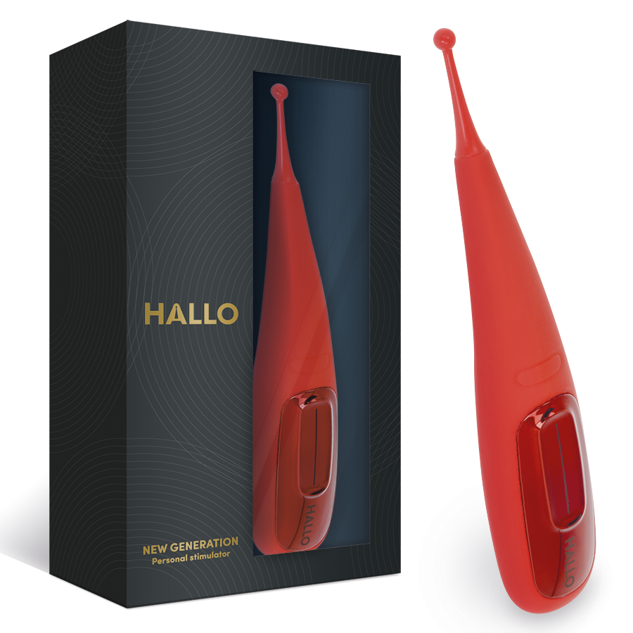 HALLO - FOCUS VIBRATOR ROUGE