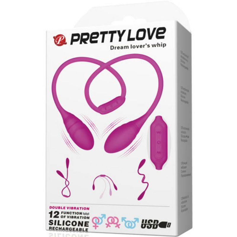 PRETTY LOVE - STIMULATEUR UNISEXE DREAM LOVERS WHIP