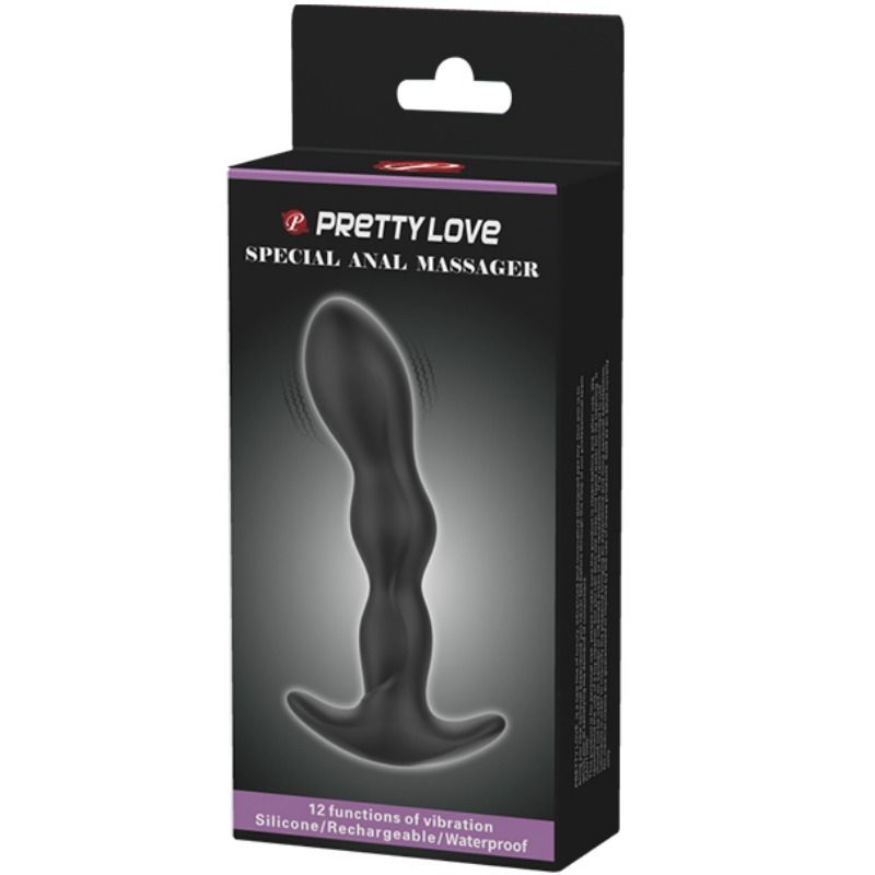 PRETTY LOVE - MASSEUR ANAL 12 MODES DE VIBRATIONS