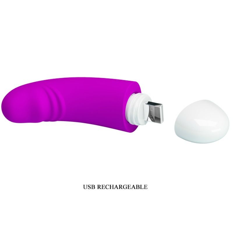 PRETTY LOVE - MINI VIBRATEUR LUTHER 30 MODES DE VIBRATIONS