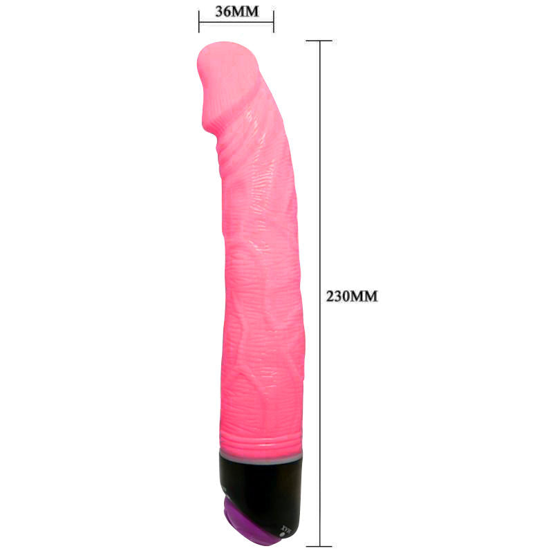 BAILE - VIBRATEUR RÉALISTE ADOUR CLUB 23 CM ROSE