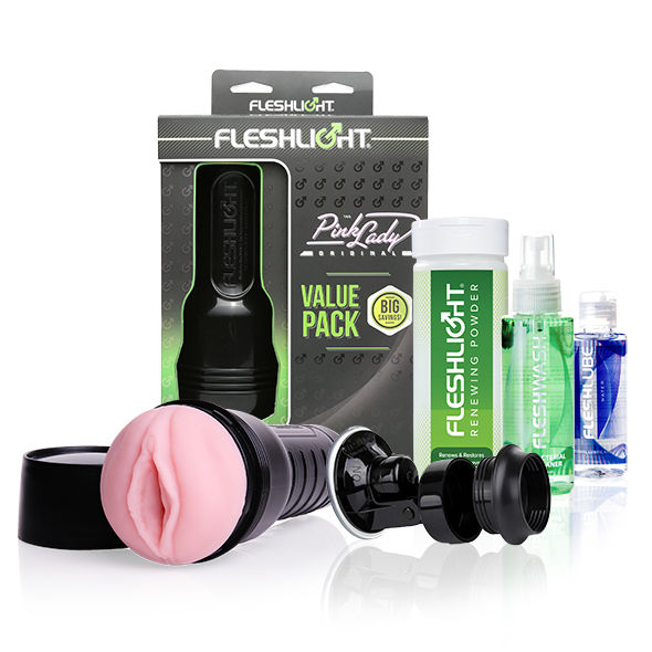 FLESHLIGHT - PACK AHORRO ORIGINAL PINK LADY