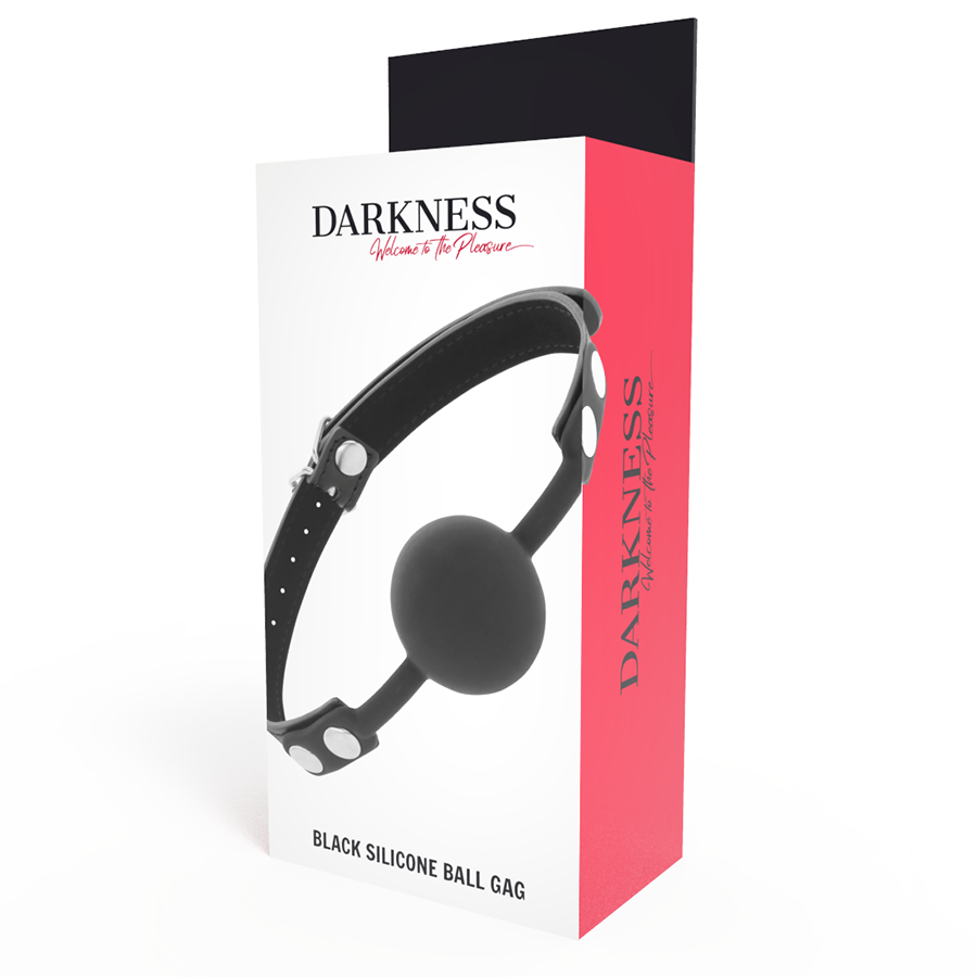 DARKNESS - BILLON EN SILICONE NOIR