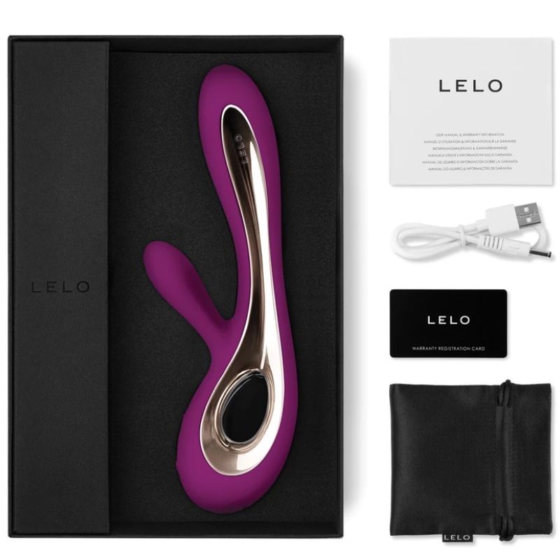 LELO - VIBRATEUR SORAYA 2 LAPIN ROSE PROFONDE