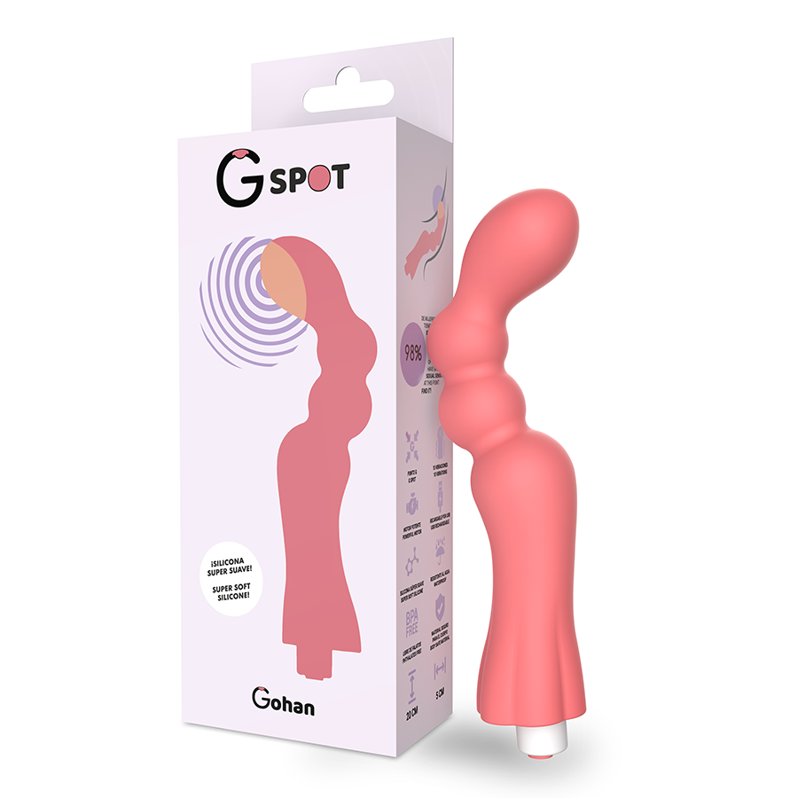 G-SPOT - GOHAN VIBRATEUR LUMIÈRE ROUGE