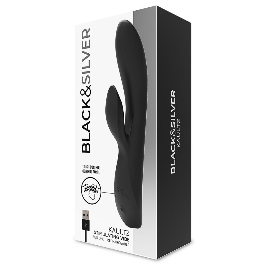 BLACK&SILVER - VIBRATEUR KAULTZ TOUCH CONTROL