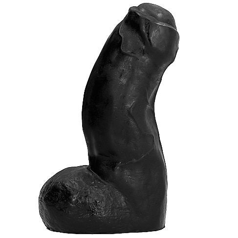 ALL BLACK - DONG RÉALISTE NOIR 17 CM