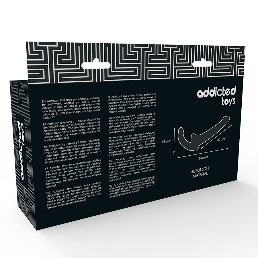 ADDICTED TOYS - GODE AVEC ARN S SANS SUPPORT NATUREL