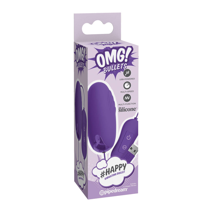 OMG - HAPPY POWERFUL LILAS VIBRATOR BULLET