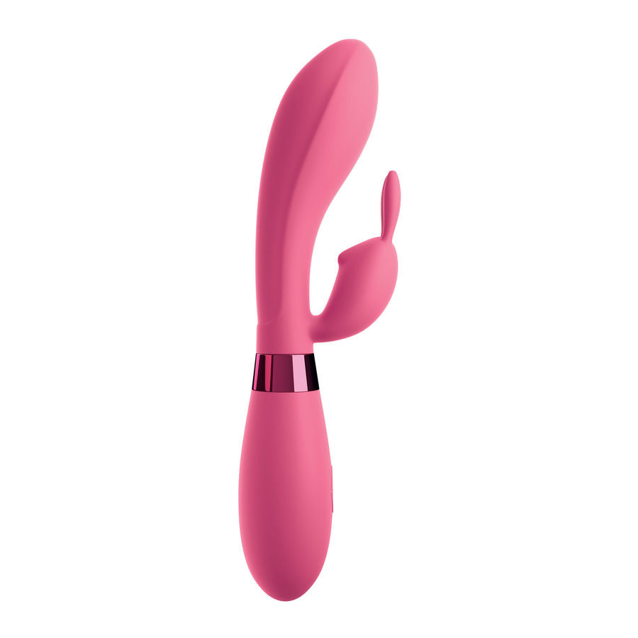 OMG - VIBRATEUR SELFIE SILICONE LAPIN ROSE