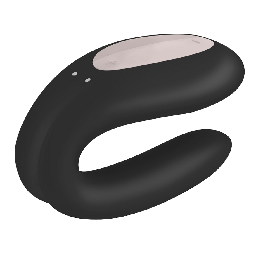 SATISFYER - APPLICATION DOUBLE JOY CON NOIR