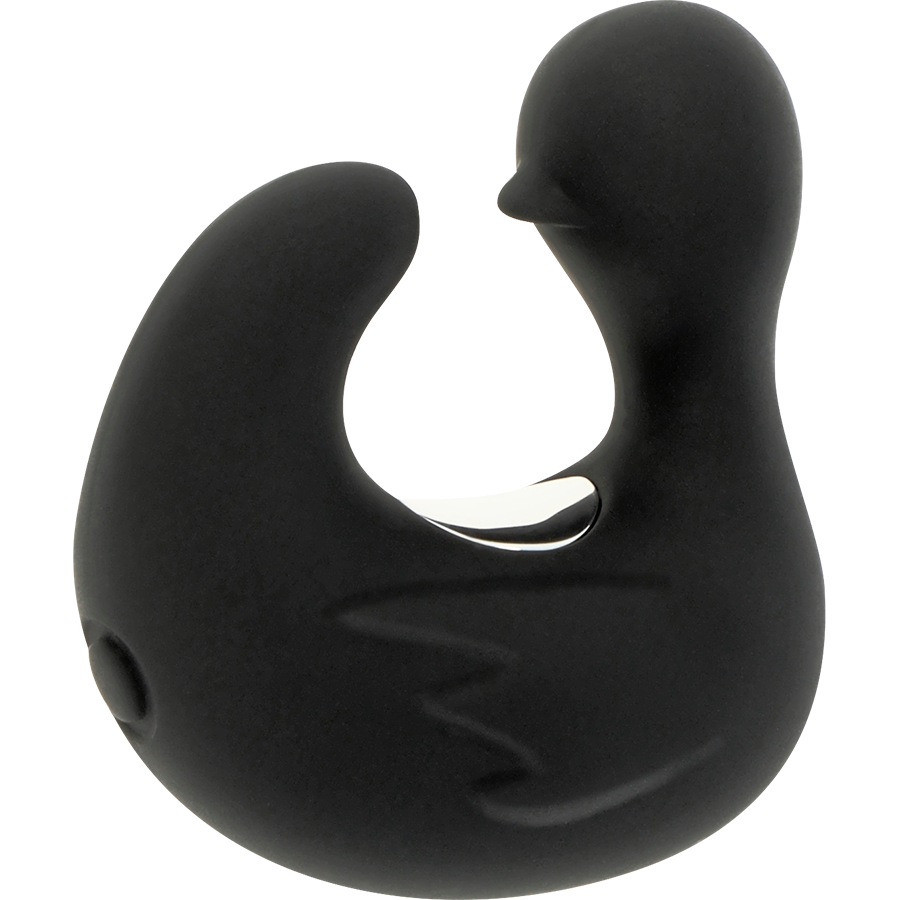 BLACK&SILVER - DÉ À DÉS À CANARD RECHARGEABLE EN SILICONE STIMULANT DUCKYMANIA