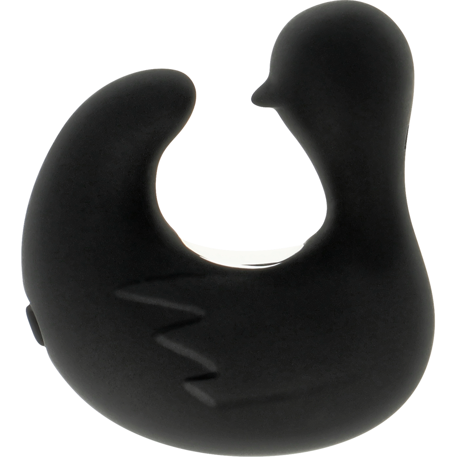 BLACK&SILVER - DÉ À DÉS À CANARD RECHARGEABLE EN SILICONE STIMULANT DUCKYMANIA