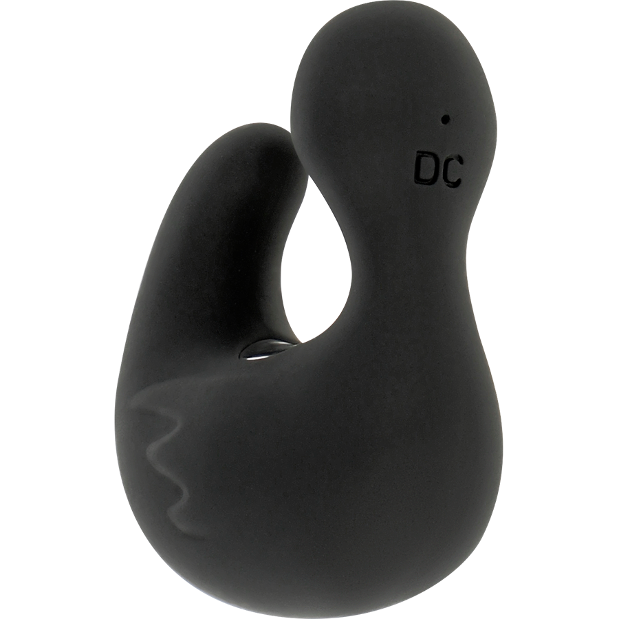 BLACK&SILVER - DÉ À DÉS À CANARD RECHARGEABLE EN SILICONE STIMULANT DUCKYMANIA