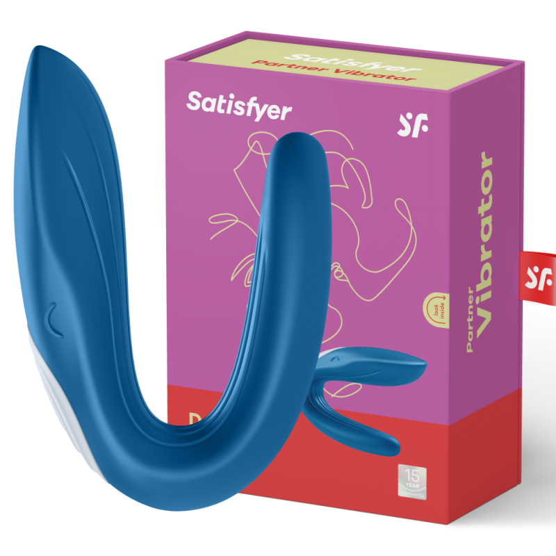 SATISFYER - PARTNER TOY WHALE VIBRATEUR STIMULANT LES DEUX PARTENAIRES ÉDITION 2020