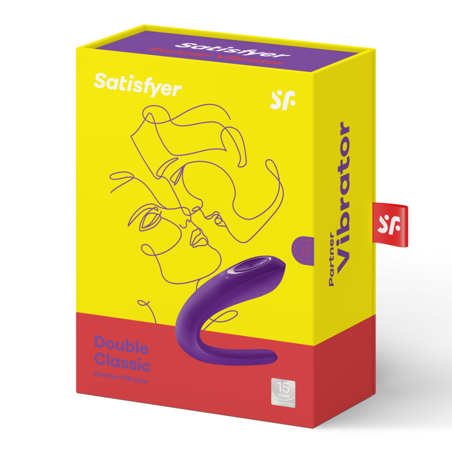 SATISFYER - PARTNER TOY VIBRATEUR STIMULANT LES DEUX PARTENAIRES