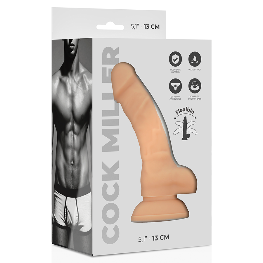 COCK MILLER - SILICONE DENSITÉ COCKSIL ARTICULABLE 13 CM