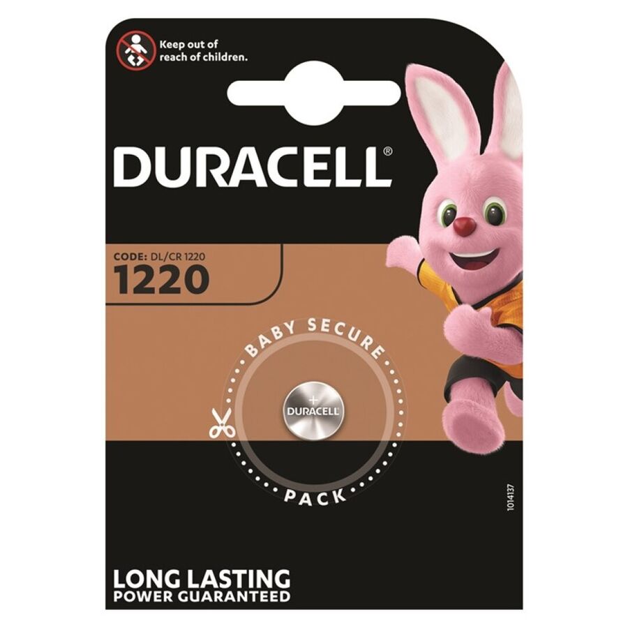 DURACELL - PILE BOUTON LITIO CR1220 3V 1UNITÉ?