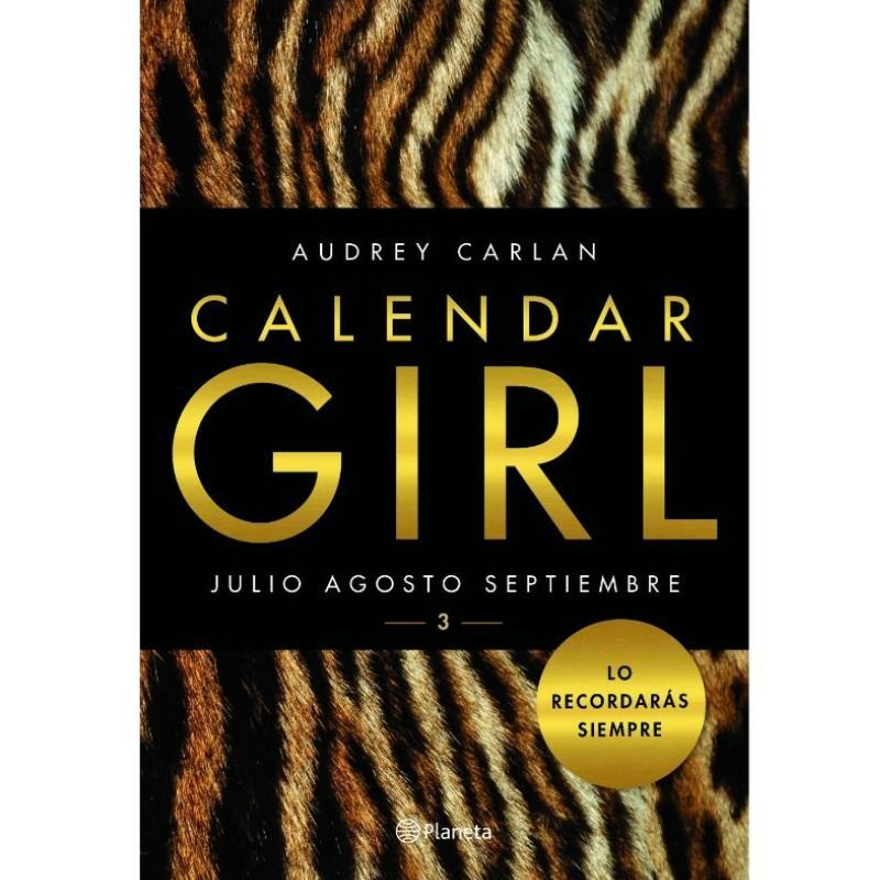 GRUPO PLANETA - CALENDAR GIRL 3 | ÉDITION DE POCHE