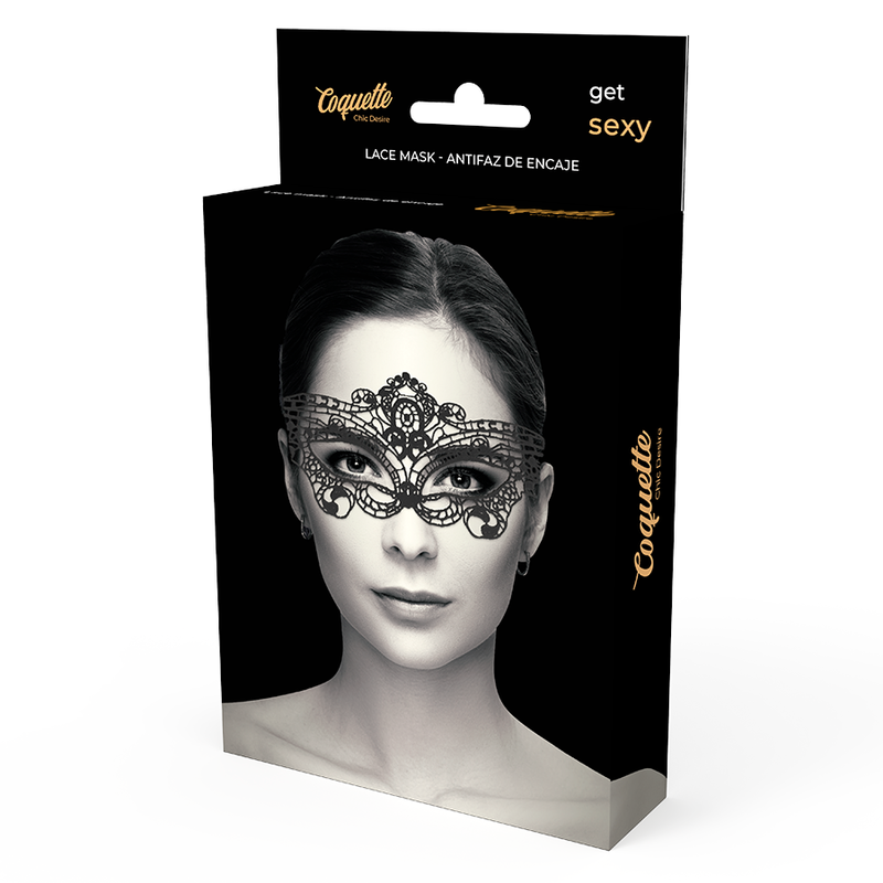 COQUETTE CHIC DÉSIR - MASQUE FINE DENTELLE NOIRE