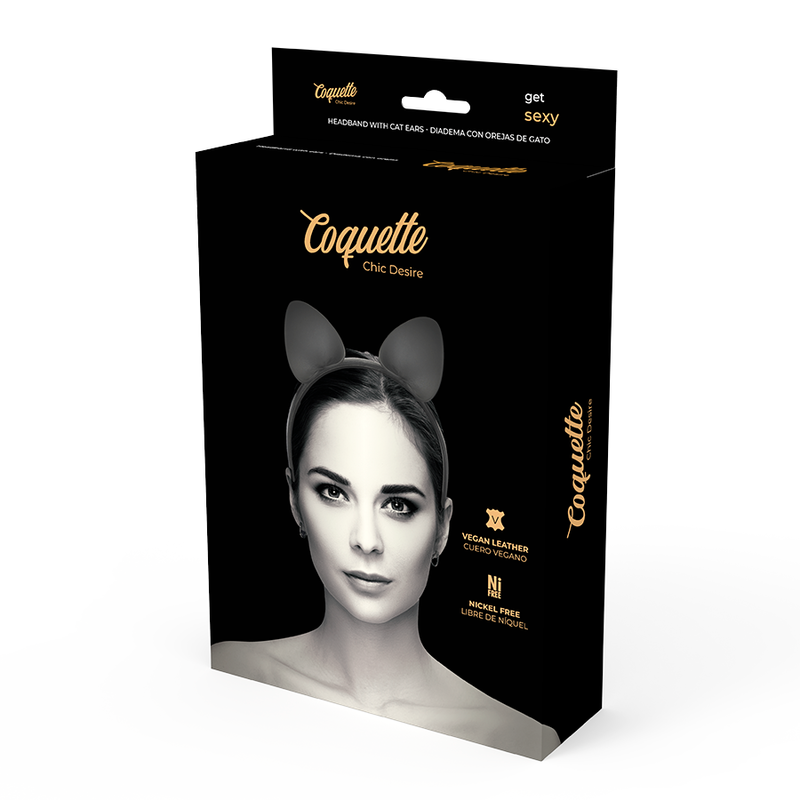 COQUETTE CHIC DESIRE - SERRE-TÊTE AVEC OREILLES DE CHAT